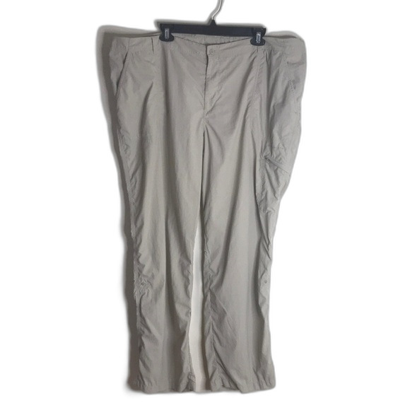 Columbia sportswear outdoors nylon hiking trail fishing pants size 24W - Picture 1 of 11